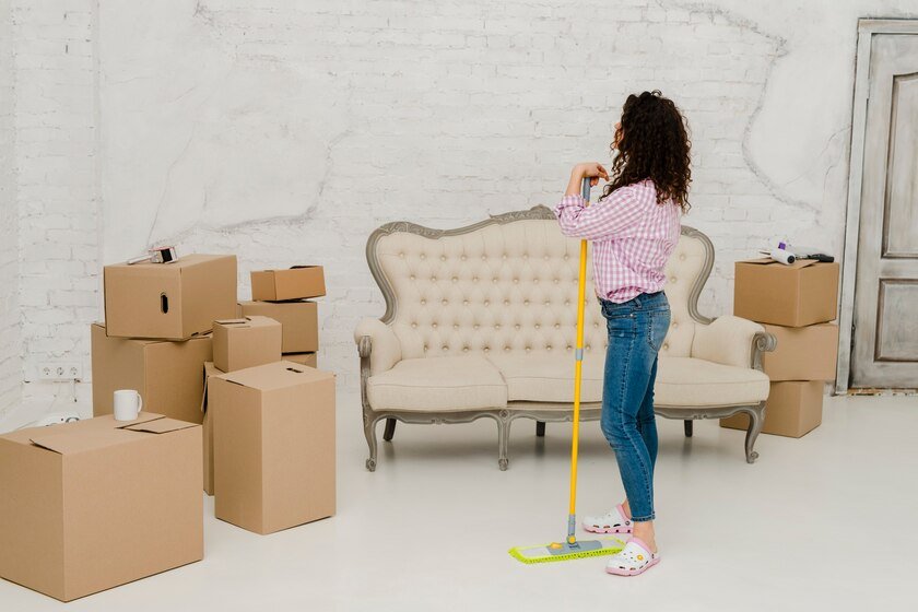 Move-in and move-out cleaning services in Regina by EZ Pro residential cleaners.